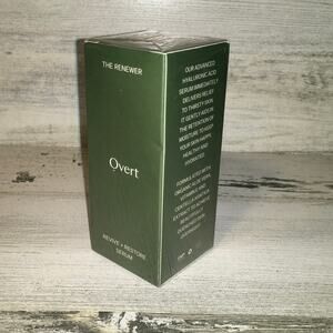 Overt Skincare Renewer Epidermal Growth Factor EGF Serum NEW SEALED Clean Beauty
